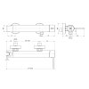 70 3 seina sprchova baterie chrom se980 5 rav slezak barva chrom rozmer 100 mm