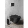 Sapho Pura 881526 WC závěsné 55 x 36 cm černá dual-mat