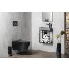Sapho Pura 881526 WC závěsné 55 x 36 cm černá dual-mat