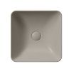 Sapho Sand 903805 umyvadlo 38 x 38 cm tortora mat