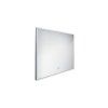 Nimco LED zrcadlo 80 x 70 cm s 2 dotykovými senzory ZP 13003VX
