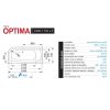 Santech OPTIMA 169 x 75 cm SAOPT169P vana akrylátová pravá