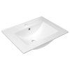Sapho Slim 1601-60 keramické umyvadlo 60 x 46 cm bílé