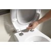Sapho AVVA 100787 WC Slim sedátko s pomalým zavíráním