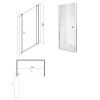 34567 bezramove sprchove dvere sinco
