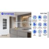 22430 koupelnovy radiator pop star bila barva