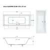 28835 obdelnikova vana quadro slim