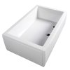 Polysan DEEP 120 x 75 x 26 cm 78796 sprchová vanička s konstrukcí
