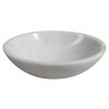 Sapho BLOK průměr 40 cm 2401-34 umyvadlo leštěný bílý mramor