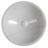 Sapho BLOK průměr 40 cm 2401-34 umyvadlo leštěný bílý mramor