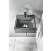 Sapho BLOK 30 x 10 x 30 cm 2401-29 umývátko antracit