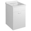 Aqualine 43 x 70 x 49,4 cm 57034 skříňka pod výlevku bílá