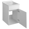 Aqualine 43 x 70 x 49,4 cm 57034 skříňka pod výlevku bílá