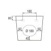 27978 zavesny bidet arco