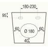 11889 zavesny bidet orlo