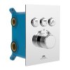 9911 termostaticka podomitkova baterie thermo 3f