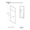 13473 walk in sprchovy kout icon black