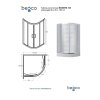 13577 ctvrtkruhovy sprchovy kout modern 165