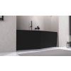 Polysan TIGRA L 170 x 80 x 46 cm asymetrická vana levá černá mat 90111.21