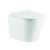 zavesne wc ovale basso rimless se slim sedatkem soft close