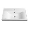 Aqualine SAVA 60 umyvadlo 60 x 46 cm nábytkové s otvorem pro baterii 2060