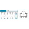 Novaservis T-kus MMM 5/4" mosaz T05ZW