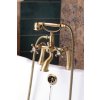 Sapho ANTEA připojení pro instalaci vanové baterie na okraj vany (pár), bronz 9856
