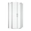SanSwiss DIVERA 80 cm čtvrtkruh sprchový kout - aluchrom/sklo Transparent D22ERB558115087