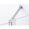 SanSwiss DIVERA 100 cm čtvrtkruh sprchový kout - aluchrom/sklo Screen D22ERB551005087