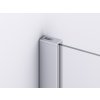 SanSwiss DIVERA 100 cm čtvrtkruh sprchový kout - aluchrom/sklo Transparent D22ERB551005007