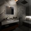 Nimco 13000 LED zrcadlo podsvícené 60 x 60 cm bez senzoru ZP 13066