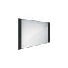 Nimco 41000 LED zrcadlo podsvícené 100 x 60 cm bez senzoru černá ZPC 41004-90