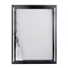 Nimco 41000 LED zrcadlo podsvícené 100 x 60 cm s dotykovým senzorem černá ZPC 41004V-90