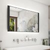 Nimco 41000 LED zrcadlo podsvícené 100 x 60 cm s dotykovým senzorem černá ZPC 41004V-90
