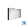 Nimco 42000 LED zrcadlo podsvícené 100 x 60 cm s dotykovým senzorem černá ZPC 42004V-90