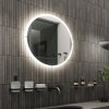 Nimco 24000 LED zrcadlo podsvícené průměr 60 cm bez senzoru ZP 24000R