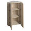 Aqualine Keramia Fresh horní skříňka rohová 35 x 76 x 35 cm dub platin 50333