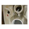 Alcaplast AM102/1120 Jádromodul komplet do bytových jader se závěsným WC Creavit STANDARD TP320 + bidet 2v1