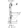 Geberit Duofix Speciál 111.355.00.5 komplet do bytových jader se závěsným WC Creavit FREE FE322 Rim-Off + bidet 2v1