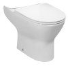 Bruckner Dario Rimless wc mísa pro kombi spodní i zadní odpad bílá 201.401.4