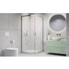 Radaway Alienta A čtvrtkruhový sprchový kout 80 x 80 x 190 chrom transparent 10228080-01-01
