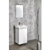Bruckner NEON keramické umyvadlo 45 x 41,5cm s přepadem bílá 201.130.0