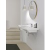 GSI NORM keramické umyvadlo 60 x 49 cm oblé s přepadem Extra Glaze bílá 8645111