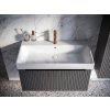 GSI NUBES keramické umyvadlo 100 x 50 cm s přepadem Extra Glaze bílá 9623111