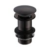 22153 vypust click clack pro umyvadla bez prepadu black