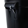 32113 pedalovy odpadkovy kos 3l kov cerna barva