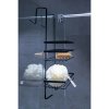 32126 dratena policka 252x215x487 cm cerna barva