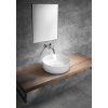 GSI Kube X keramické umyvadlo na desku průměr 45 cm ExtraGlaze bílá 942711