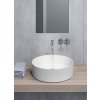 GSI Kube X keramické umyvadlo na desku průměr 45 cm ExtraGlaze bílá 942711