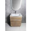 Sanovit PIEDRA nábytkové umyvadlo 61 x 46,5 cm bílá 43061